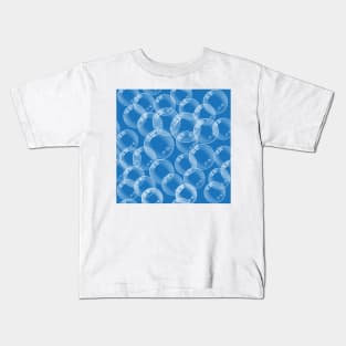 Bubbles seamless pattern Kids T-Shirt